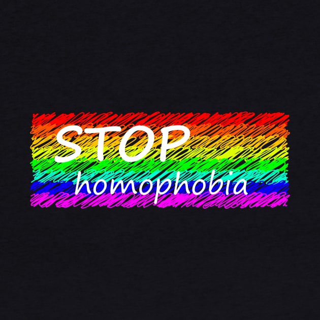 Stop homophobia by Johnny_Sk3tch